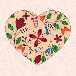 + Heart for FBook 13424155_s